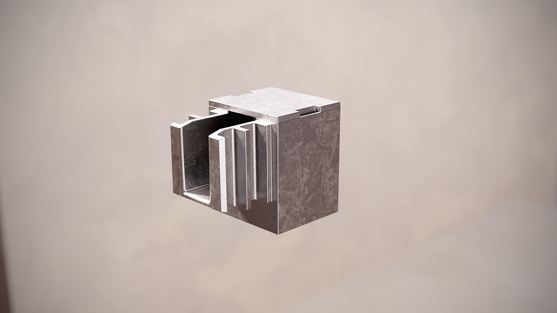Zamak component for panel fastening and joint systems