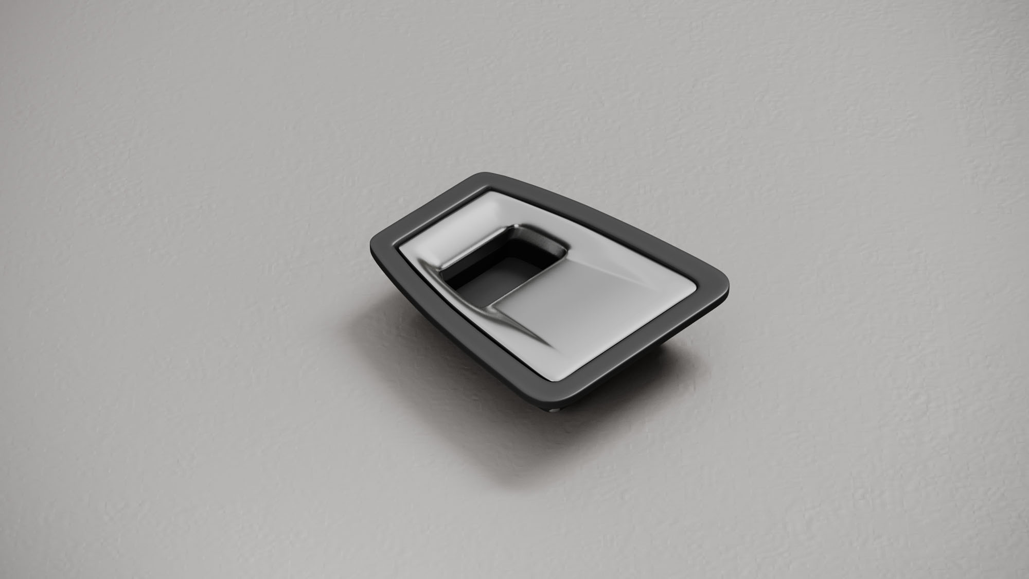 Zamak trunk handle for automotive applications, durable and stylish design